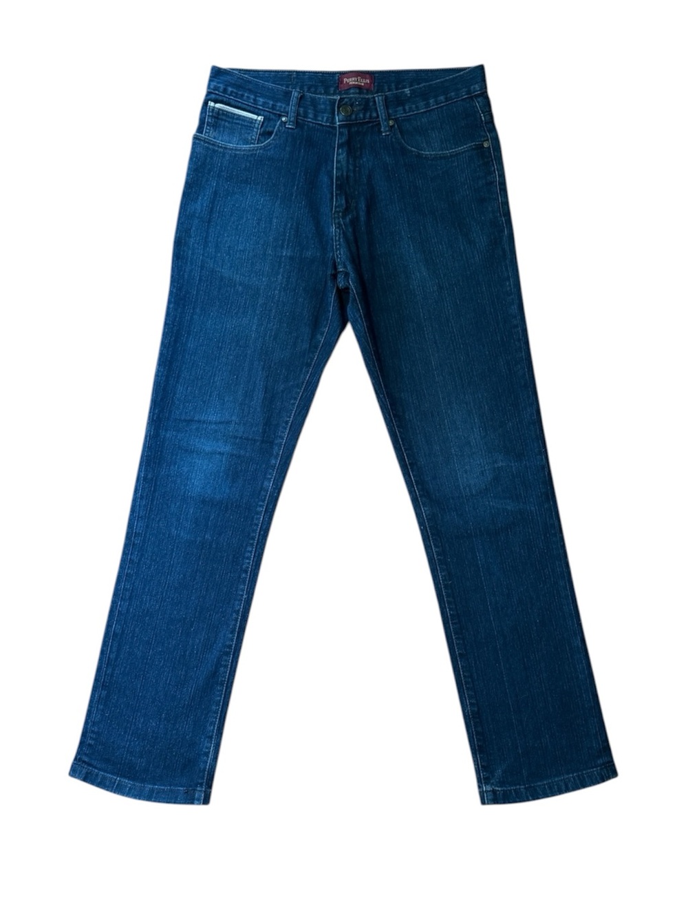 Perry Ellis Indigo Straight-Leg Jeans